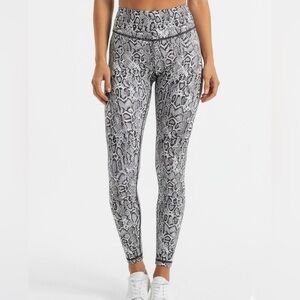 Buffbunny Snakeskin Evolve Jacquard Leggings White XS